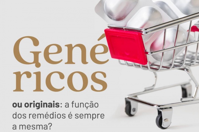 Genéricos ou originais: a função dos remédios é sempre a mesma.